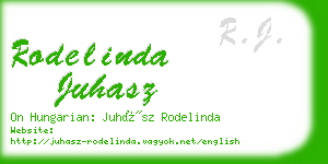 rodelinda juhasz business card
